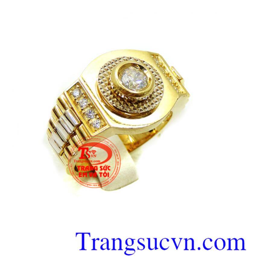 Chiếc nhẫn nam vàng đá, Nhẫn nam vàng tây, nhẫn nam vàng 10k Korea Chiếc nhẫn nam vàng đá, Nhẫn nam vàng tây, nhẫn nam vàng 10k Korea