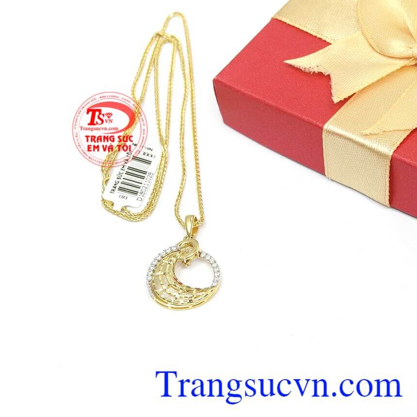 Bộ dây chuyền mặt trăng đẹp, trang sức bộ Bộ dây chuyền mặt trăng đẹp, trang sức bộ