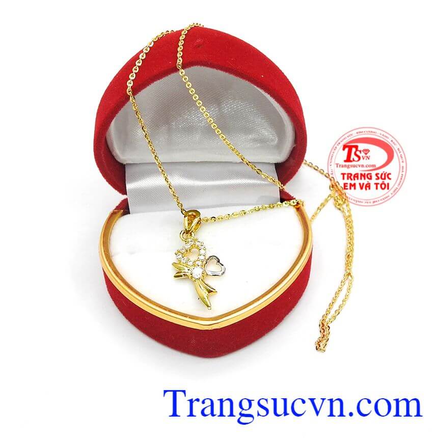 Bộ dây chuyền nơ quyến rũ, trang sức bộ Bộ dây chuyền nơ quyến rũ, trang sức bộ