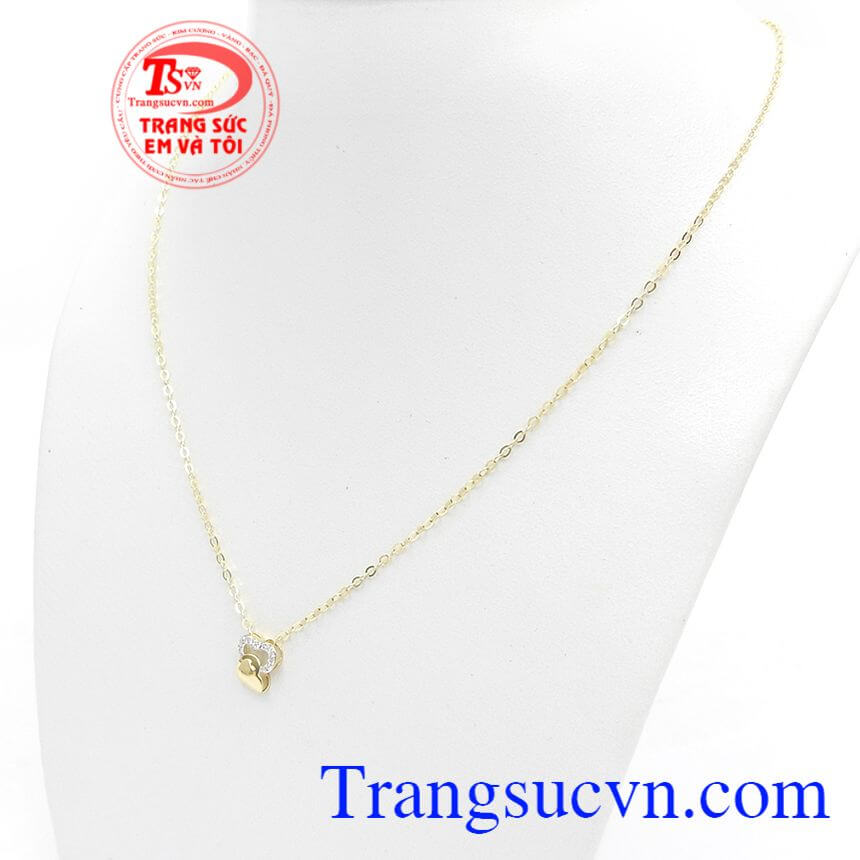 Bộ Dây Chuyền Tình Yêu Son Sắc, trang sức bộ Bộ Dây Chuyền Tình Yêu Son Sắc, trang sức bộ