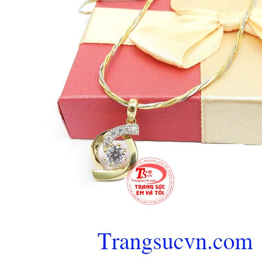 Bộ dây chuyền vàng Korea, trang sức bộ