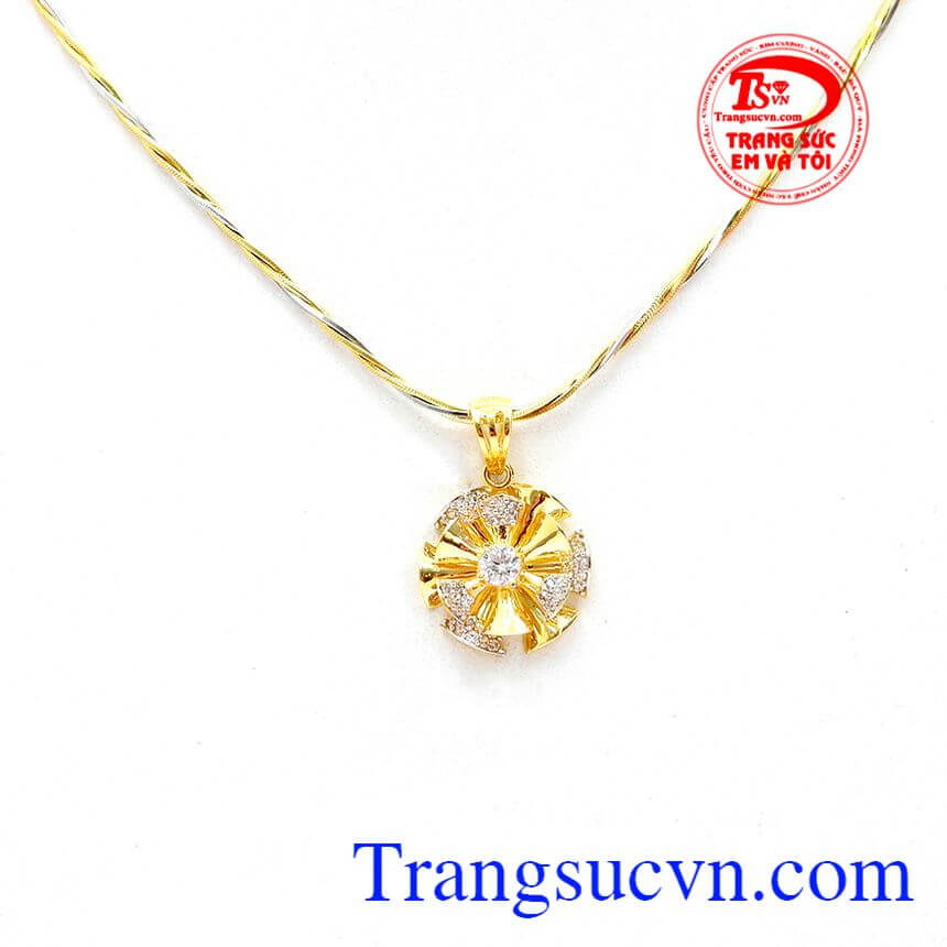 Bộ dây hoa cánh vàng, trang sức bộ