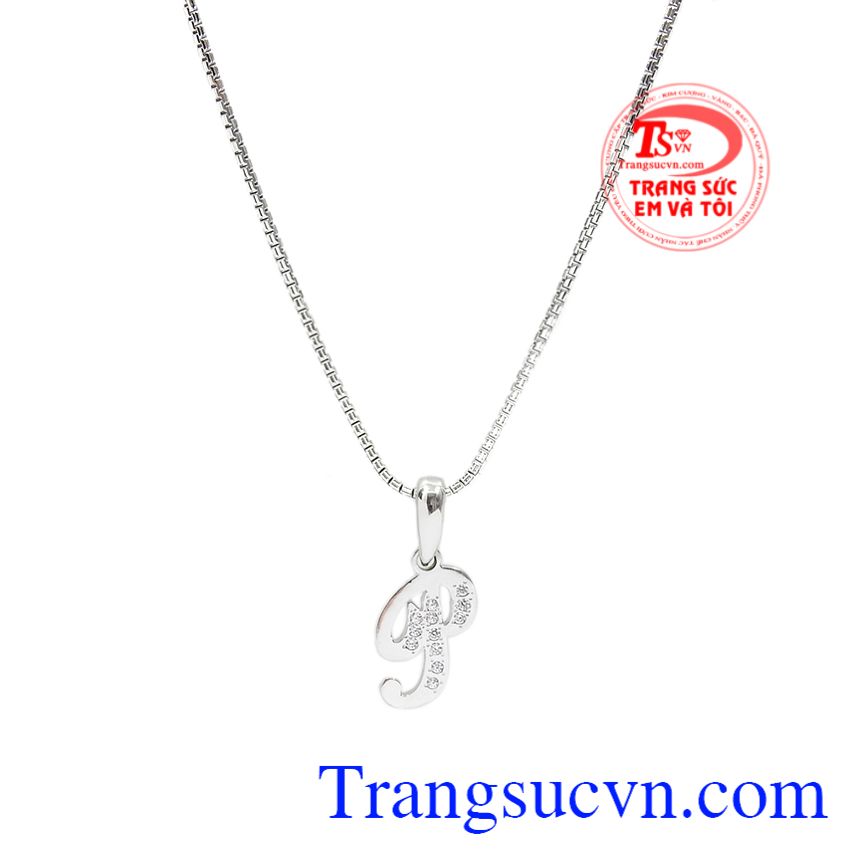 Bộ mặt chữ P vàng trắng, Bộ trang sức nữ, Bộ dây chuyền vàng tây đẹp Bộ mặt chữ P vàng trắng, Bộ trang sức nữ, Bộ dây chuyền vàng tây đẹp