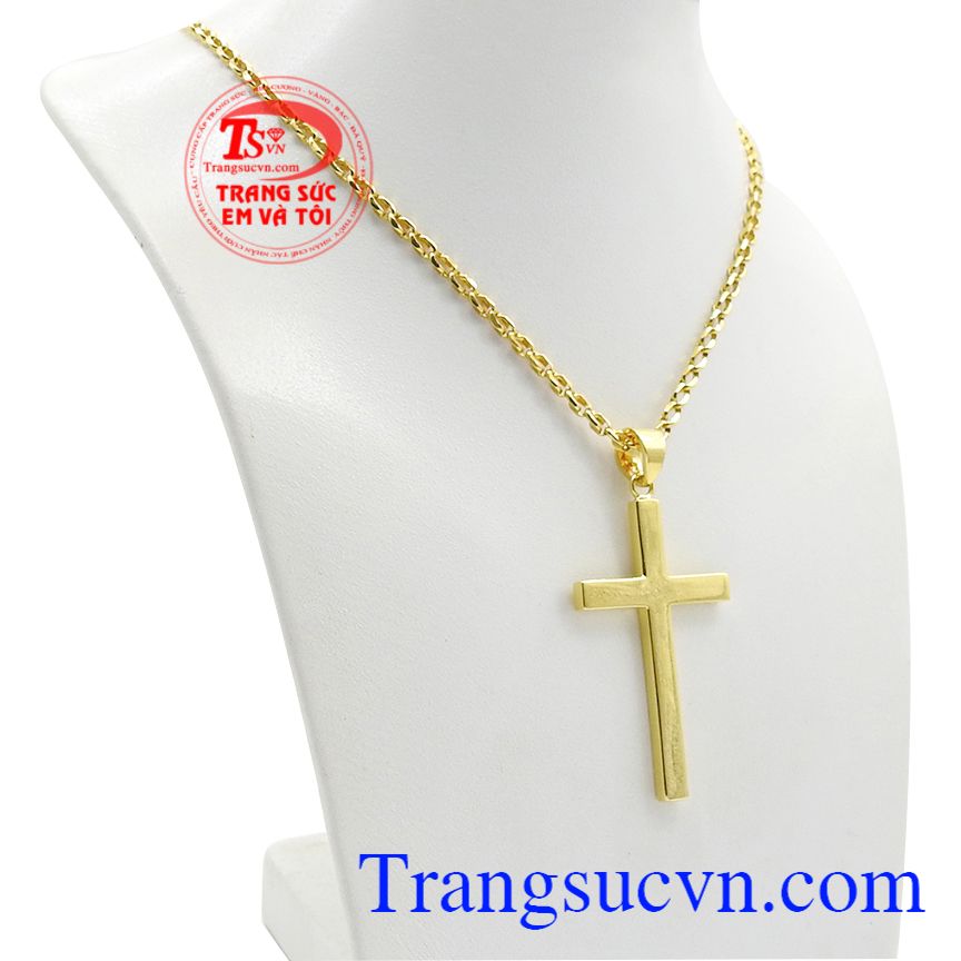 Bộ thánh giá vàng đức tin, Mặt dây chuyền nam, Bộ dây chuyền đẳng cấp Bộ thánh giá vàng đức tin, Mặt dây chuyền nam, Bộ dây chuyền đẳng cấp