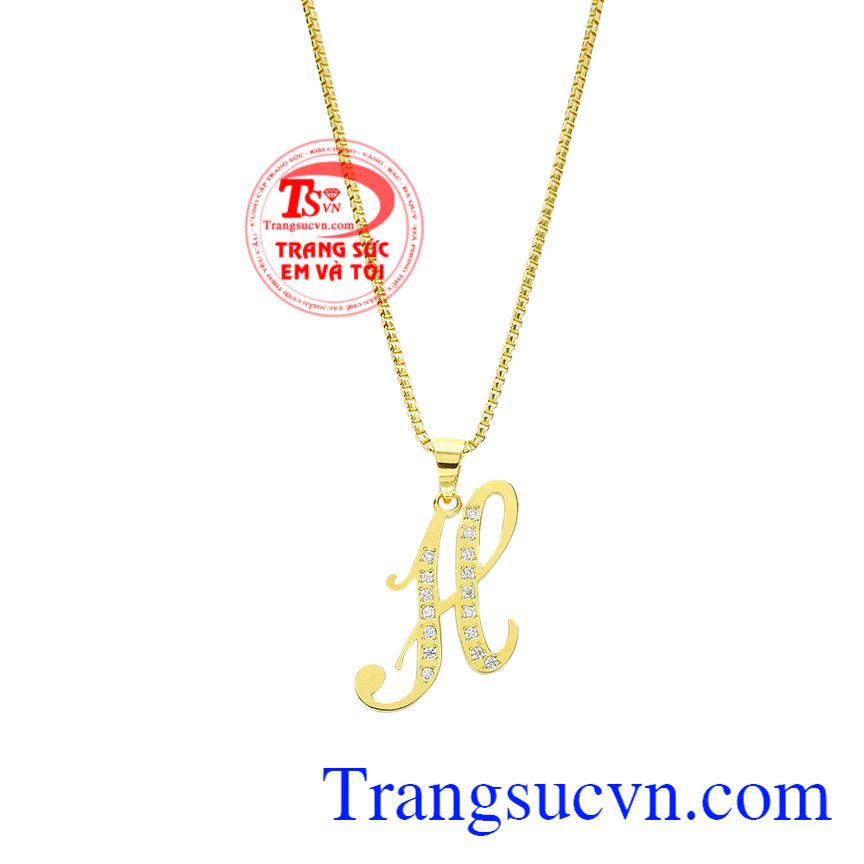 Bộ trang sức chữ H phong cách, Bộ dây chuyền nữ, bộ trang sức quý phái Bộ trang sức chữ H phong cách, Bộ dây chuyền nữ, bộ trang sức quý phái
