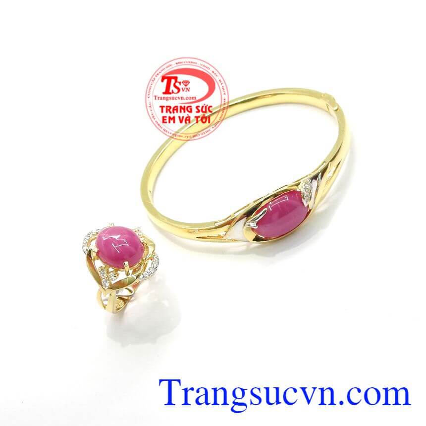 Bộ Trang Sức Ruby Độc Đáo, trang sức bộ Bộ Trang Sức Ruby Độc Đáo, trang sức bộ