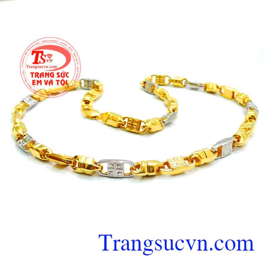 Dây chuyền vàng tây đẹp, dây chuyền nam vàng tây