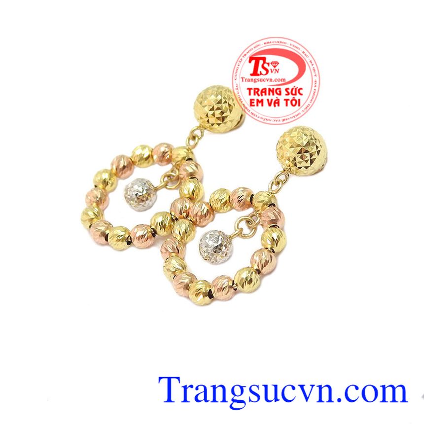 Hoa tai v&agrave;ng c&aacute; t&iacute;nh, hoa tai v&agrave;ng t&acirc;y.