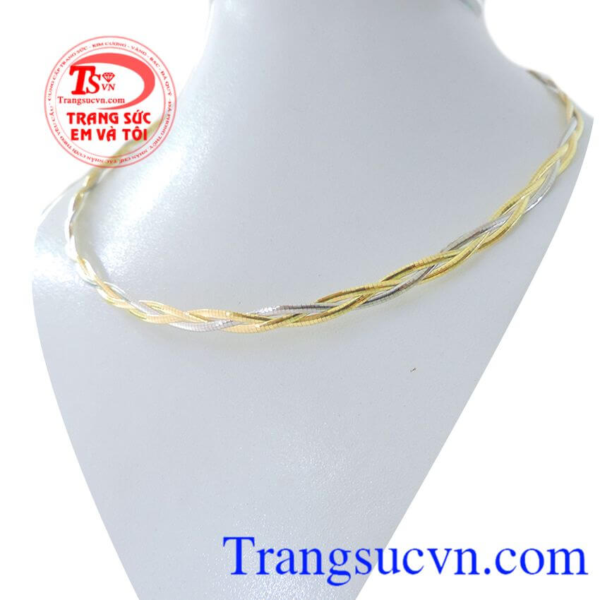 Kiềng nữ ý thời trang, kiềng vàng Kiềng nữ ý thời trang, kiềng vàng