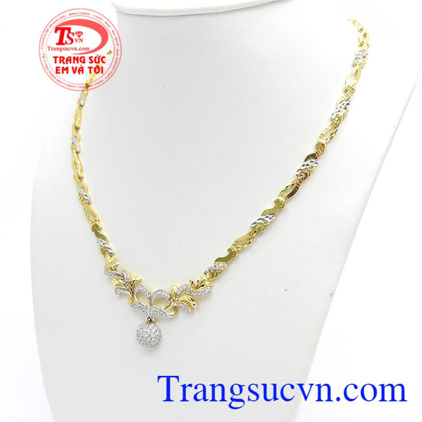 Kiềng Vàng Phái Đẹp Quý Phái, kiềng vàng Kiềng Vàng Phái Đẹp Quý Phái, kiềng vàng