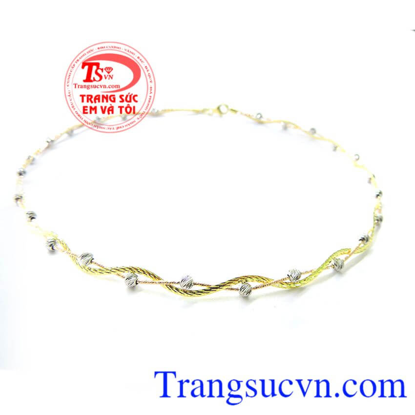 Kiềng vàng Ý bện độc đáo, kiềng vàng Kiềng vàng Ý bện độc đáo, kiềng vàng