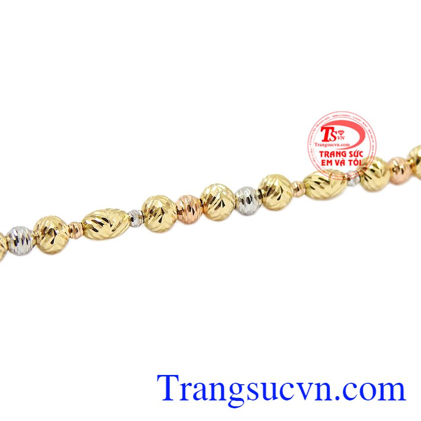 Lắc tay nữ 18k độc đ&aacute;o, lắc tay v&agrave;ng 18k