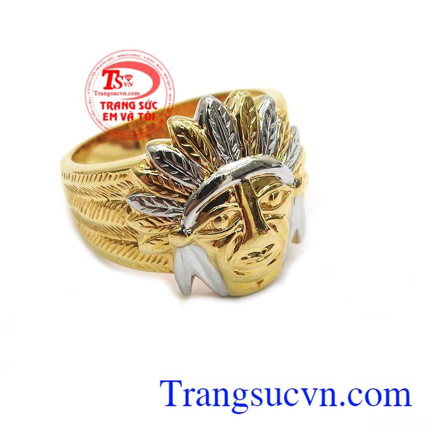 Nhẫn thổ d&acirc;n nam, nhẫn nam đẹp