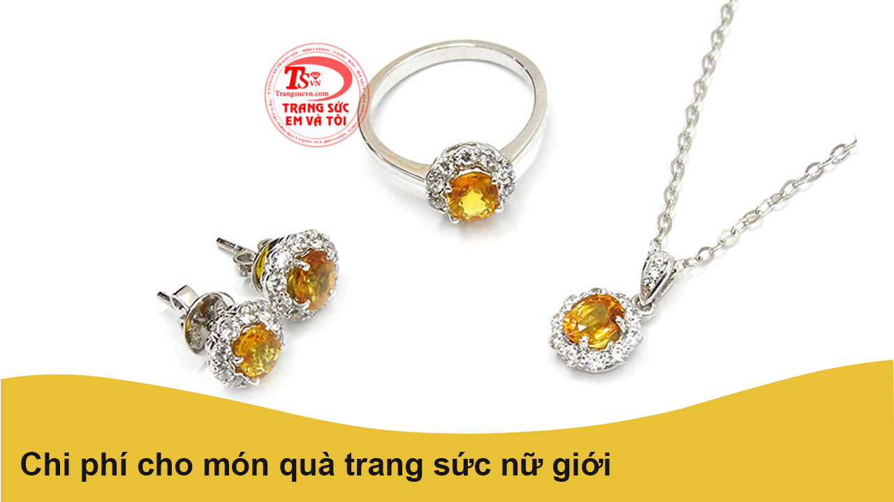 Chi phí cho món quà trang sức nữ giới Chi phí cho món quà trang sức nữ giới