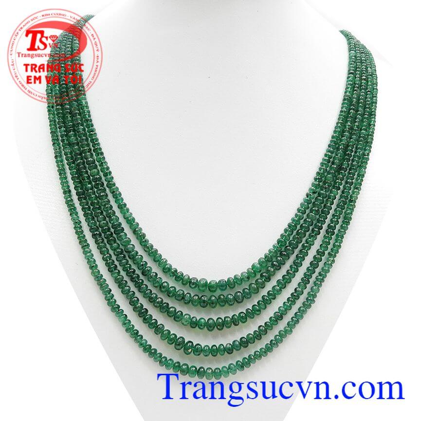 Chuỗi Natural Emerald Quý Phái, Chuỗi ngọc thiên nhiên chất lượng, Chuỗi Ngọc đẹp