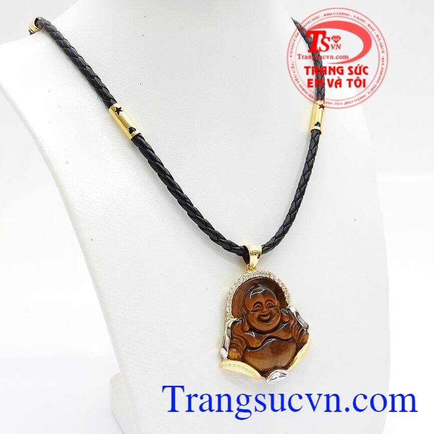 Bộ dây chuyền nam Di Lặc độc đáo, Bộ dây chuyền nam mệnh kim, Bộ dây chuyền nam cá tính