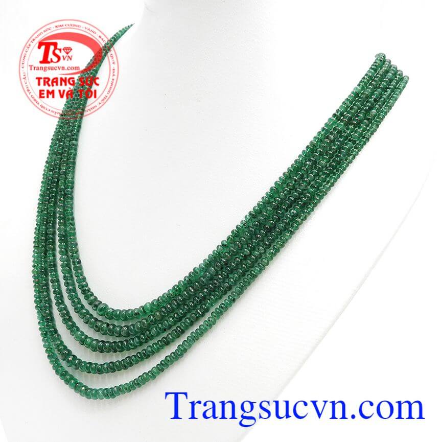 Chuỗi Natural Emerald Quý Phái, Chuỗi ngọc thiên nhiên chất lượng, Chuỗi Ngọc đẹp