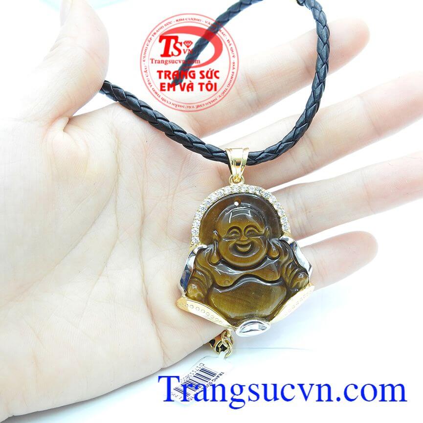 Bộ dây chuyền nam Di Lặc độc đáo, Bộ dây chuyền nam mệnh kim, Bộ dây chuyền nam cá tính