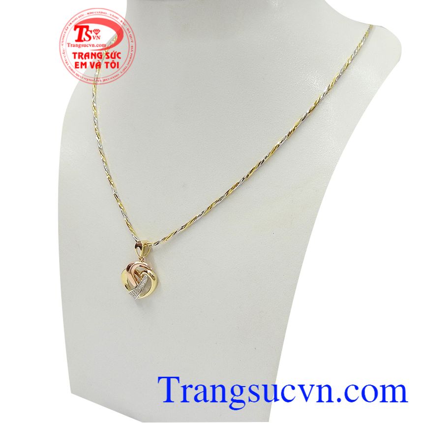 Bộ dây chuyền nữ trái tim tình yêu, trang sức bộ, bộ dây chuyền nữ đẹp Bộ dây chuyền nữ trái tim tình yêu, trang sức bộ, bộ dây chuyền nữ đẹp