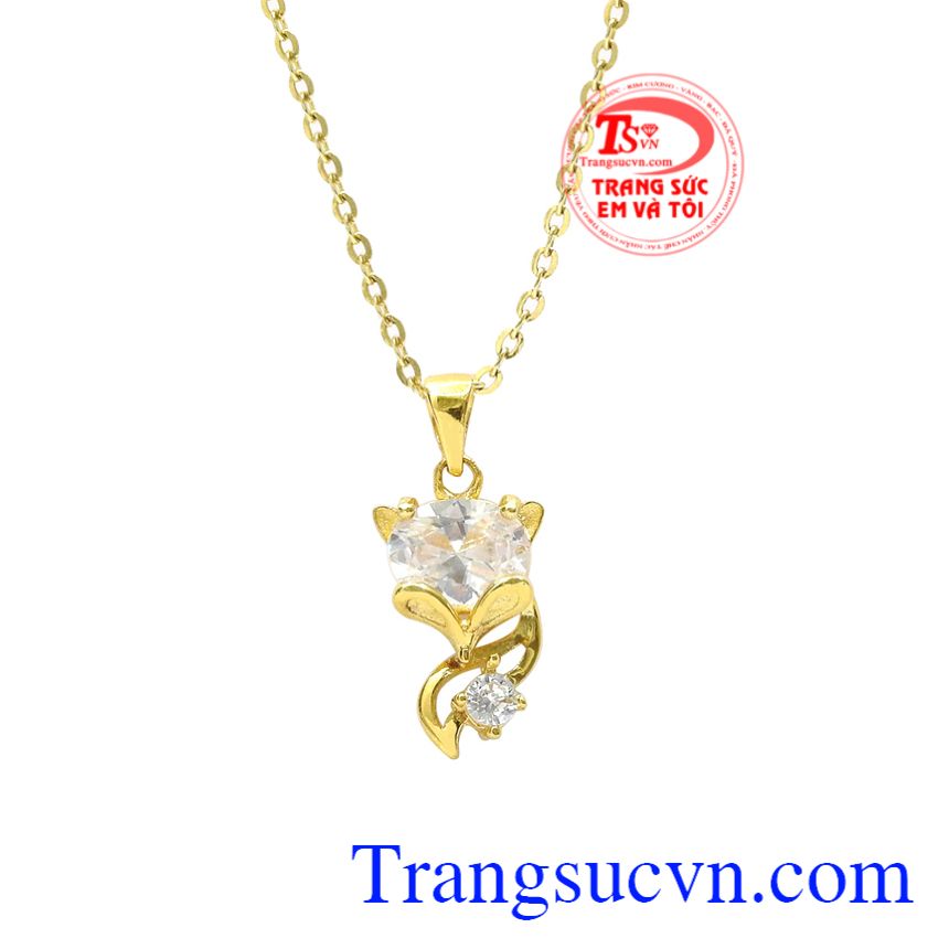 Bộ trang sức hồ ly dễ thương, Bộ dây chuyền nữ, Trang sức bộ cao cấp