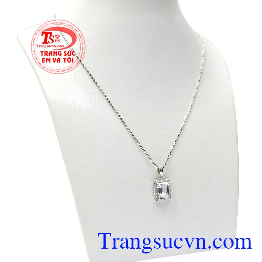 Bộ trang sức nữ vàng trắng sang trọng, Mặt dây chuyền vàng, bộ dây chuyền nữ thời thượng Bộ trang sức nữ vàng trắng sang trọng, Mặt dây chuyền vàng, bộ dây chuyền nữ thời thượng