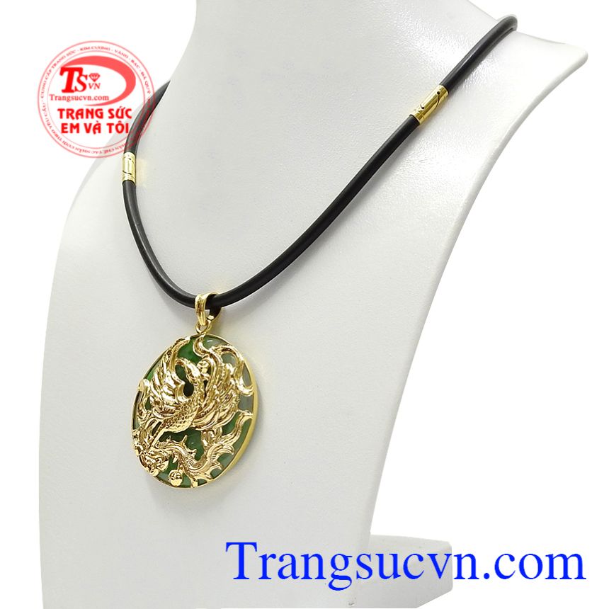Bộ trang sức phụng hoàng jadeite đẹp, Bộ dây chuyền nam, Trang sức nam thời trang Bộ trang sức phụng hoàng jadeite đẹp, Bộ dây chuyền nam, Trang sức nam thời trang