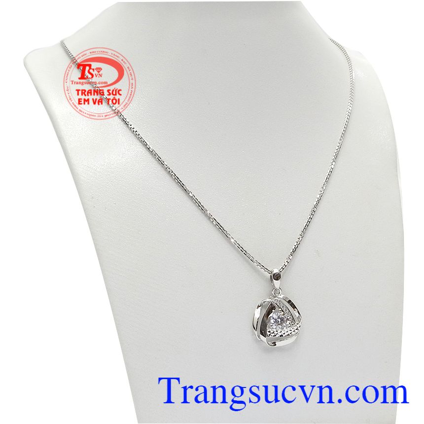 Bộ trang sức sang trọng vàng trắng Hàn Quốc, Mặt dây vàng đá quý, bộ dây chuyền nữ Bộ trang sức sang trọng vàng trắng Hàn Quốc, Mặt dây vàng đá quý, bộ dây chuyền nữ