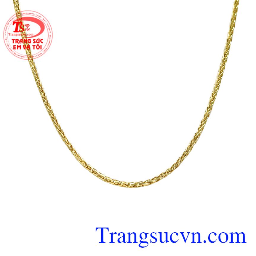 Dây chuyền Italya 18k, Dây chuyền vàng, dây chuyền nữ quý phái Dây chuyền Italya 18k, Dây chuyền vàng, dây chuyền nữ quý phái