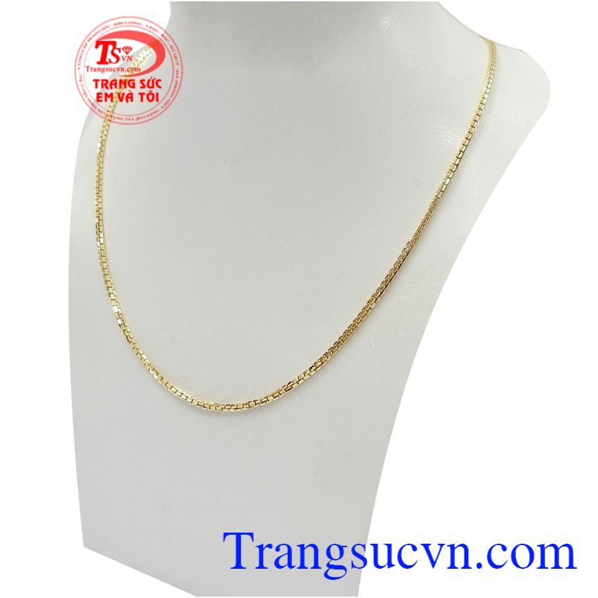 Dây chuyền nam vàng tây phong độ, Dây chuyền Italy, dây chuyền nam đẹp Dây chuyền nam vàng tây phong độ, Dây chuyền Italy, dây chuyền nam đẹp