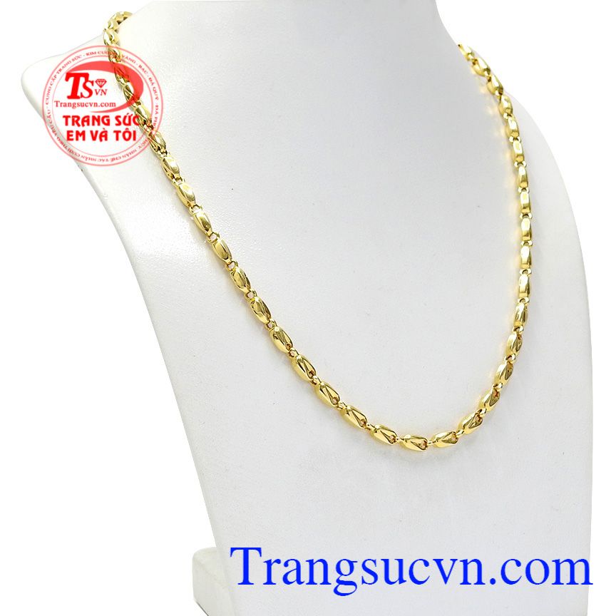 Dây chuyền nam vàng thành đạt, Dây chuyền Italy, Dây chuyền vàng cá tính