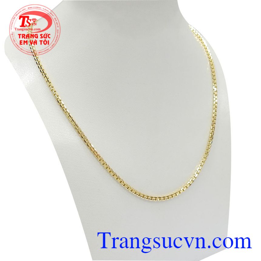 Dây chuyền nữ vàng tây sang trọng, Dây chuyền Italy, Dây chuyền Ý