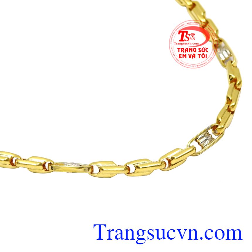 Dây chuyền thành đạt vàng tây, Dây chuyền nam hoàng gia, Dây chuyền nam tính