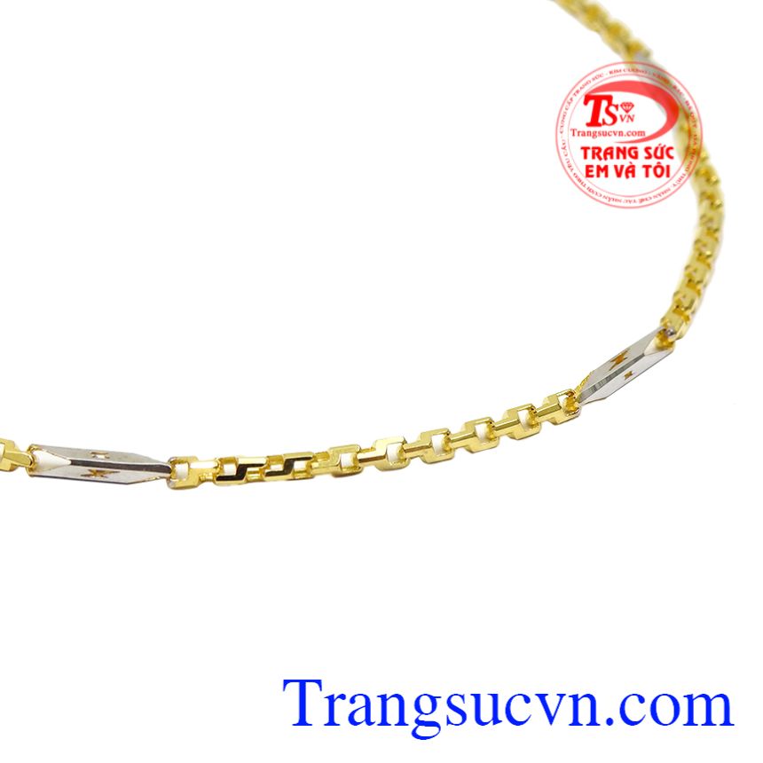 Dây chuyền vàng sành điệu, Dây chuyền nam hoàng gia, Dây chuyền nam tính