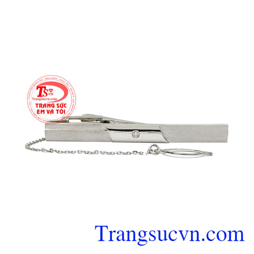 Kẹp Caravat Vàng trắng Kep-caravat-vang-trang, Kẹp Caravat Vàng trắng