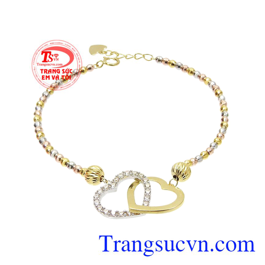 Lắc tay bi tr&aacute;i tim, Lắc bi c&aacute; t&iacute;nh, Lắc bi nữ t&iacute;nh