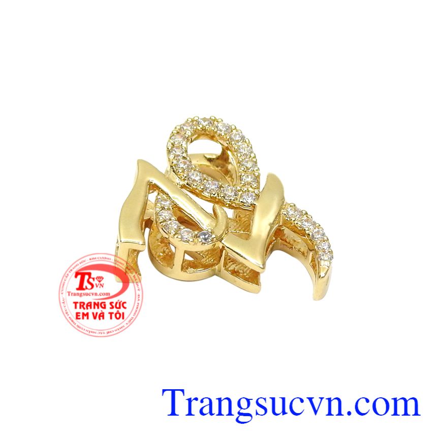 Mặt dây chữ ấn tượng, Mặt dây chữ vàng, Mặt dây nữ vàng Mặt dây chữ ấn tượng, Mặt dây chữ vàng, Mặt dây nữ vàng