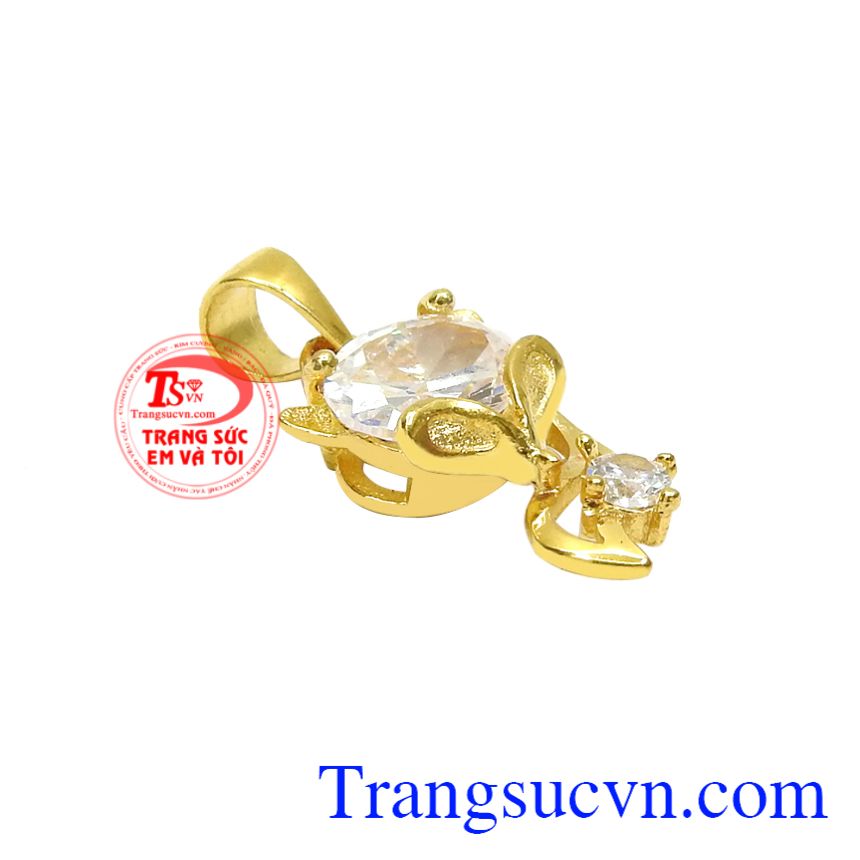 Mặt dây hồ ly dễ thương, Mặt dây chuyền nữ, Mặt dây vàng sang trọng Mặt dây hồ ly dễ thương, Mặt dây chuyền nữ, Mặt dây vàng sang trọng