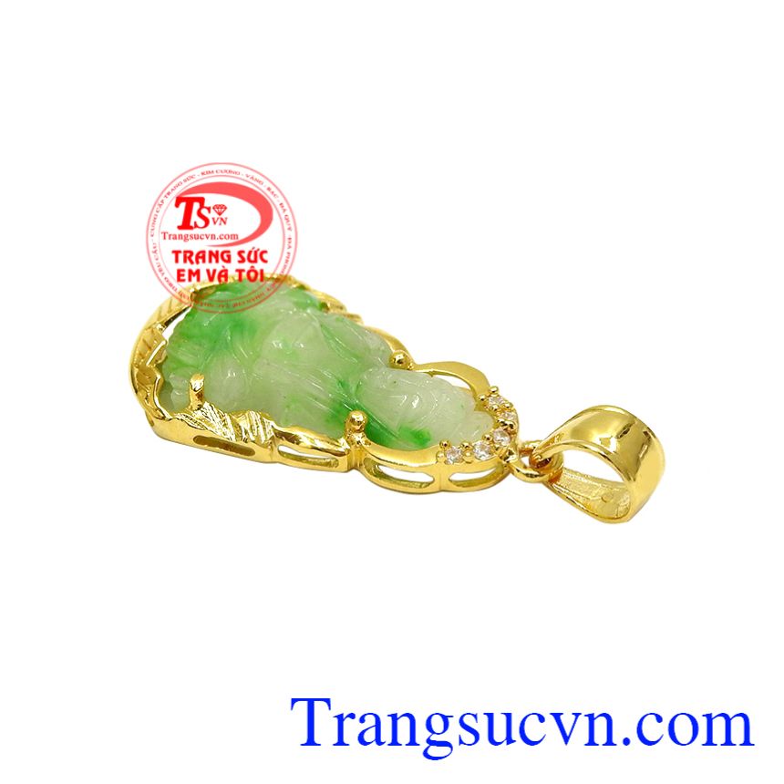 Mặt phật bà cẩm thạch bình an, Mặt dây chuyền nam, mặt dây cẩm thạch