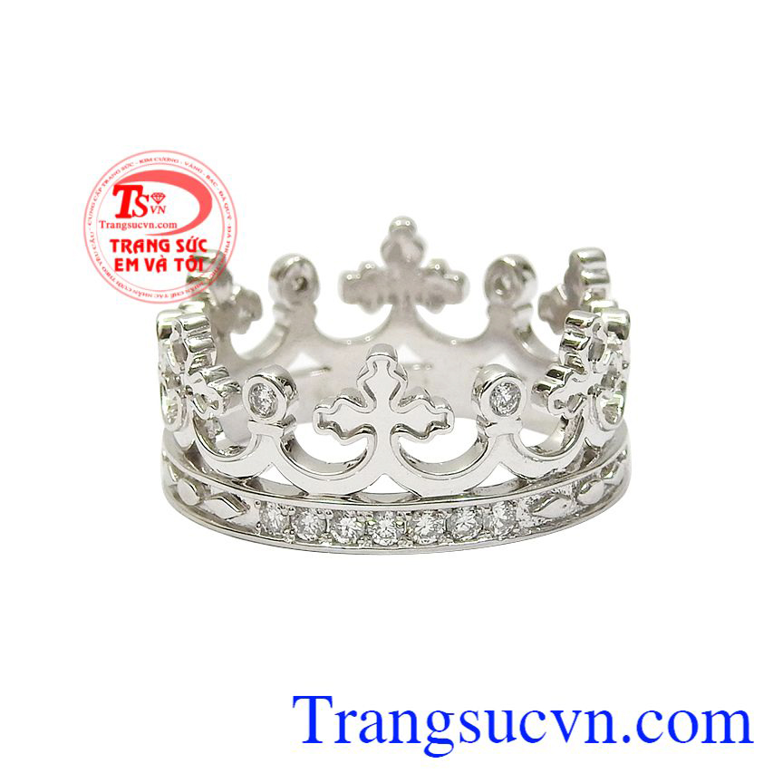 Nhẫn nam kim cương vương miện, Nhẫn nam vàng tây, Nhẫn nam vàng sang trọng Nhẫn nam kim cương vương miện, Nhẫn nam vàng tây, Nhẫn nam vàng sang trọng