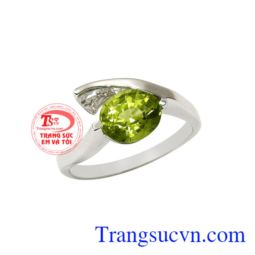 Nhẫn nữ kiểu peridot, Nhẫn nữ vàng tây, Nhẫn nữ peridot kiêu sa Nhẫn nữ kiểu peridot, Nhẫn nữ vàng tây, Nhẫn nữ peridot kiêu sa