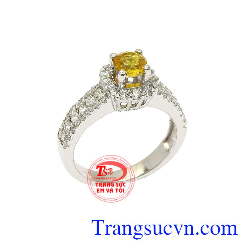Nhẫn nữ vàng trắng saphir đẹp , Nhẫn nữ saphir vàng nhỏ xinh, Nhẫn nữ vàng đẹp Nhẫn nữ vàng trắng saphir đẹp , Nhẫn nữ saphir vàng nhỏ xinh, Nhẫn nữ vàng đẹp