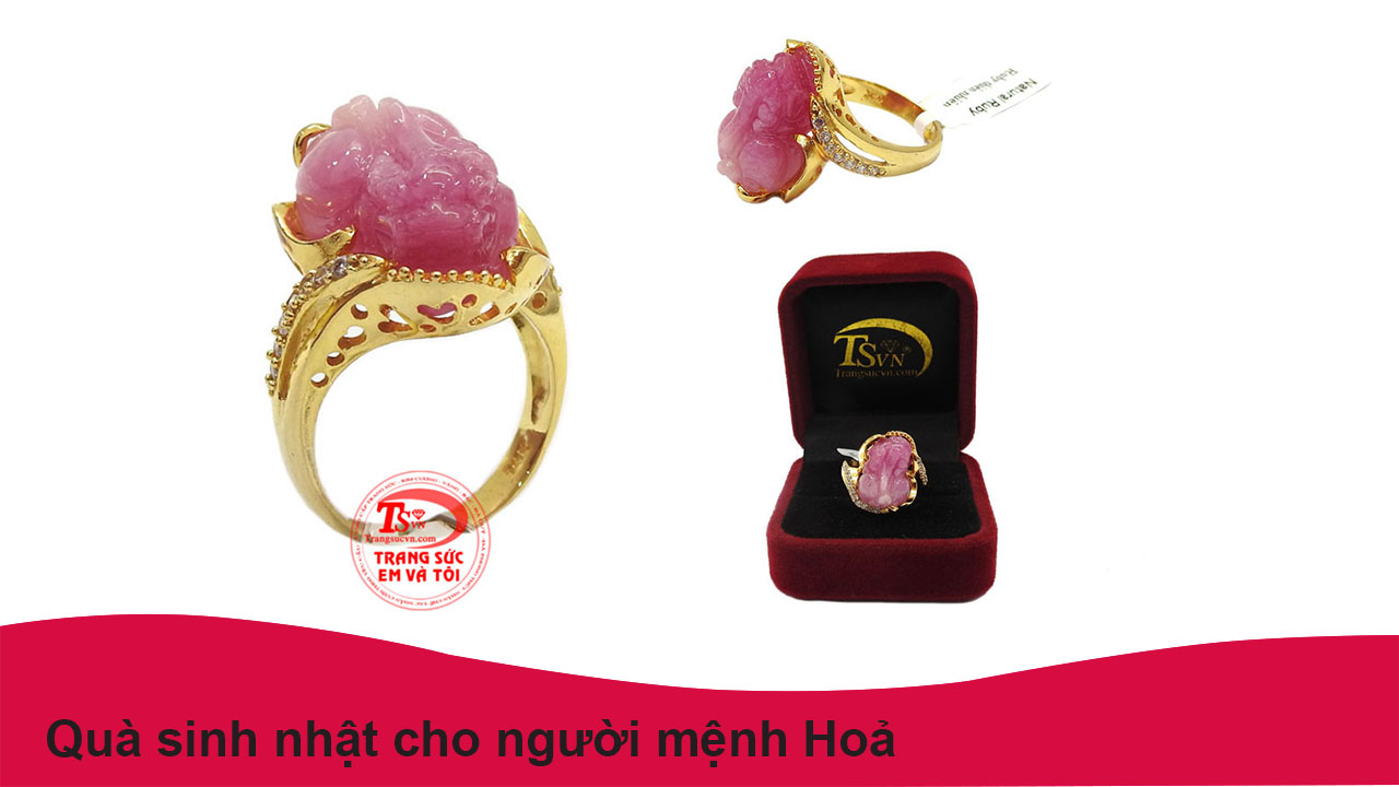 Qu&agrave; sinh nhật cho người mệnh Hoả