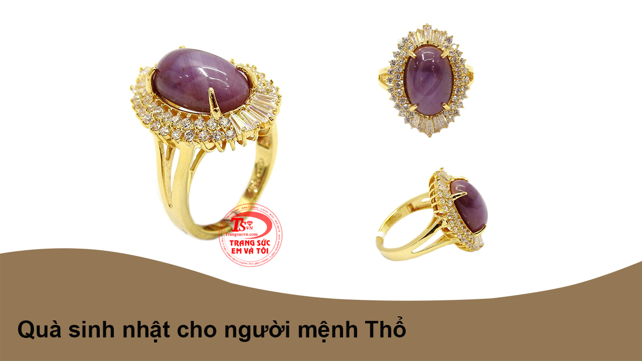 Qu&agrave; sinh nhật cho người mệnh Thổ