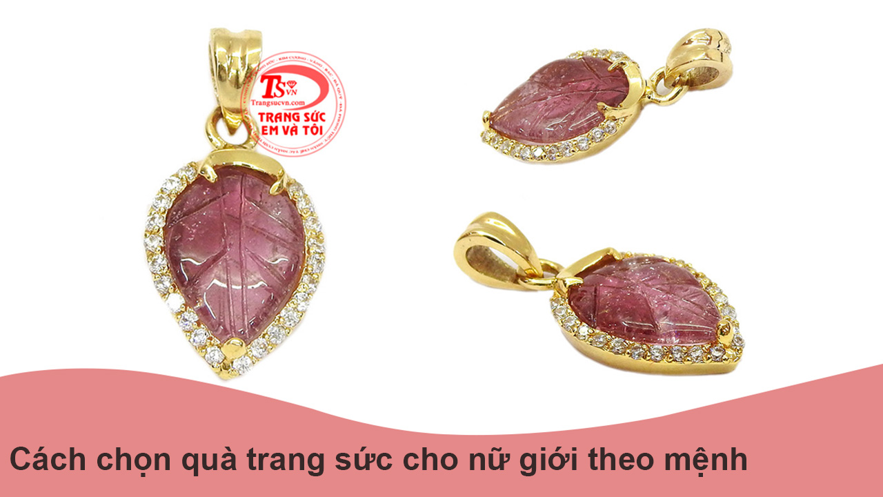 C&aacute;ch chọn qu&agrave; trang sức cho nữ giới theo mệnh
