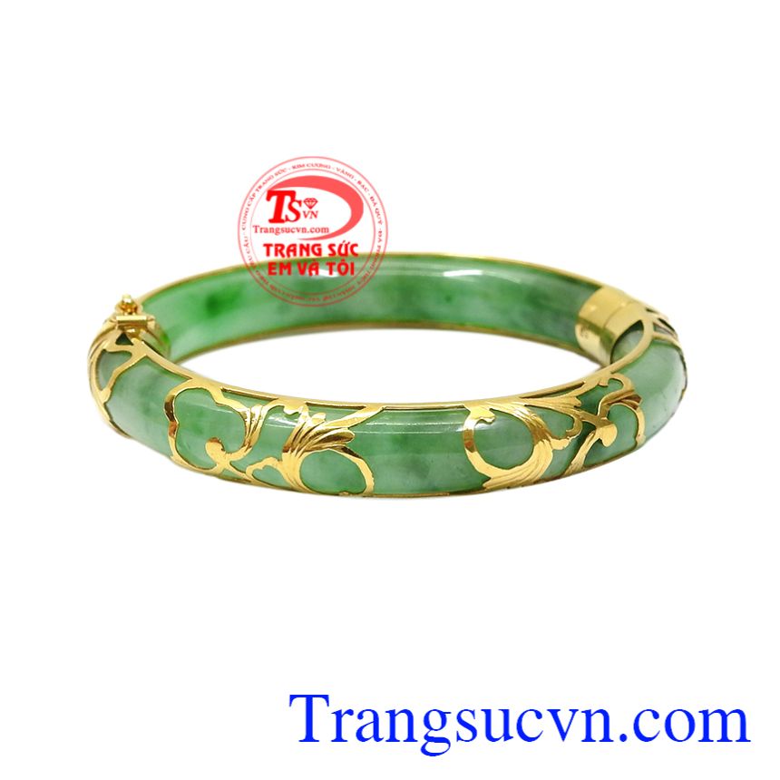 Vòng ngọc bọc vàng lộc phát, Vòng ngoc bọc vàng, Vòng ngoc cẩm thạch Vòng ngọc bọc vàng lộc phát, Vòng ngoc bọc vàng, Vòng ngoc cẩm thạch