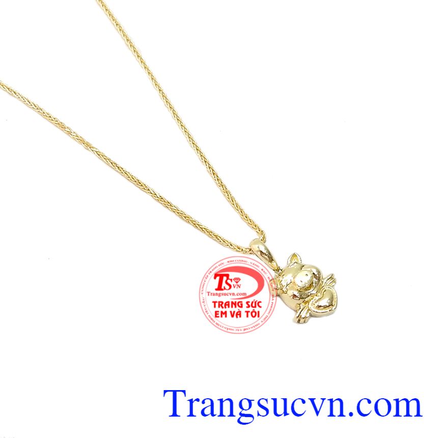 Bộ dây chuyền heo nhỏ xinh,Trang sức bộ,Trang sức nữ