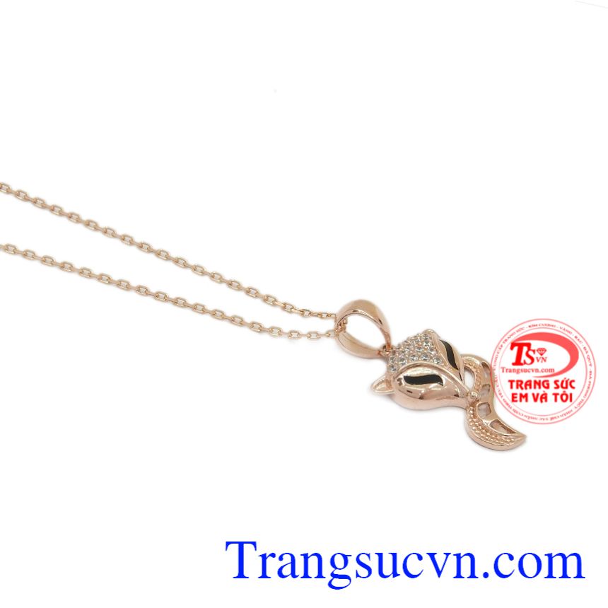 Bộ dây chuyền hồ ly vàng 10k, Trang sức bộ nữ