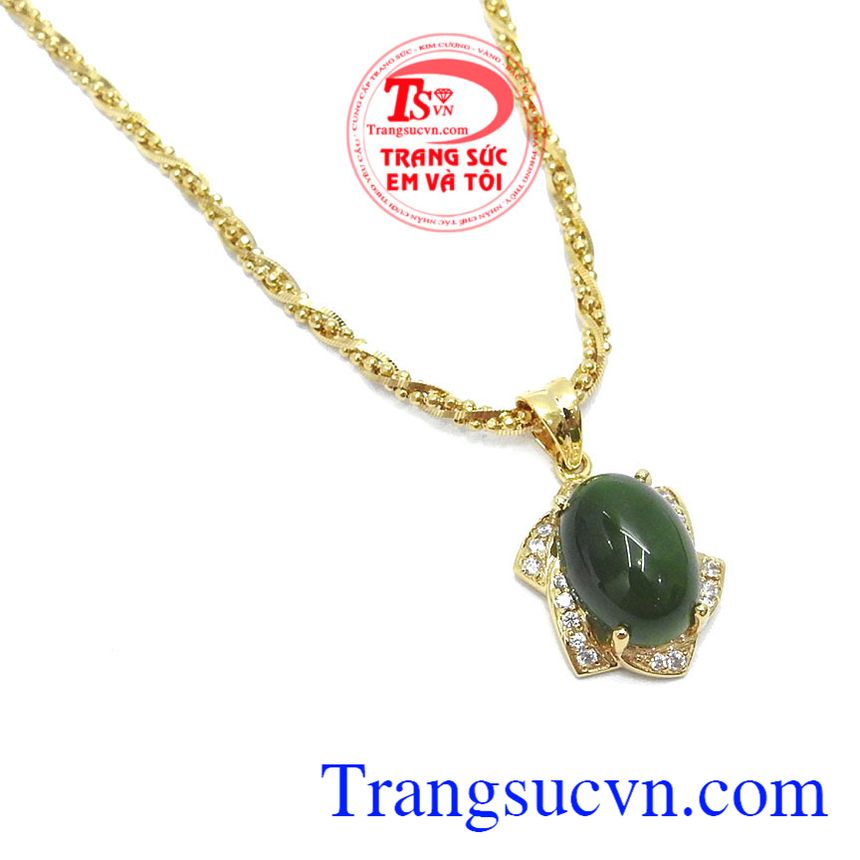 Bộ dây chuyền nephrite đẹp, Trang sức bộ Bộ dây chuyền nephrite đẹp, Trang sức bộ