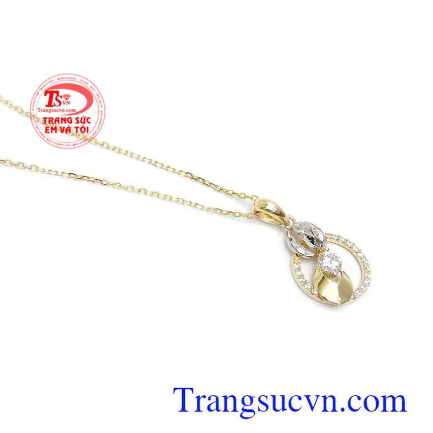 Bộ dây chuyền vàng nữ duyên dáng, Trang sức bộ Bộ dây chuyền vàng nữ duyên dáng, Trang sức bộ