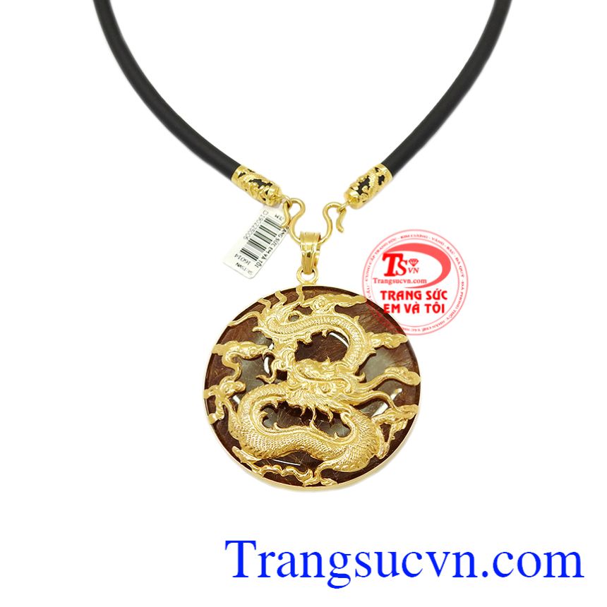 Bộ dây mặt rồng bọc vàng, Bộ trang sức vàng nam